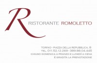      RISTORANTE-PIZZERIA ROMOLETTO